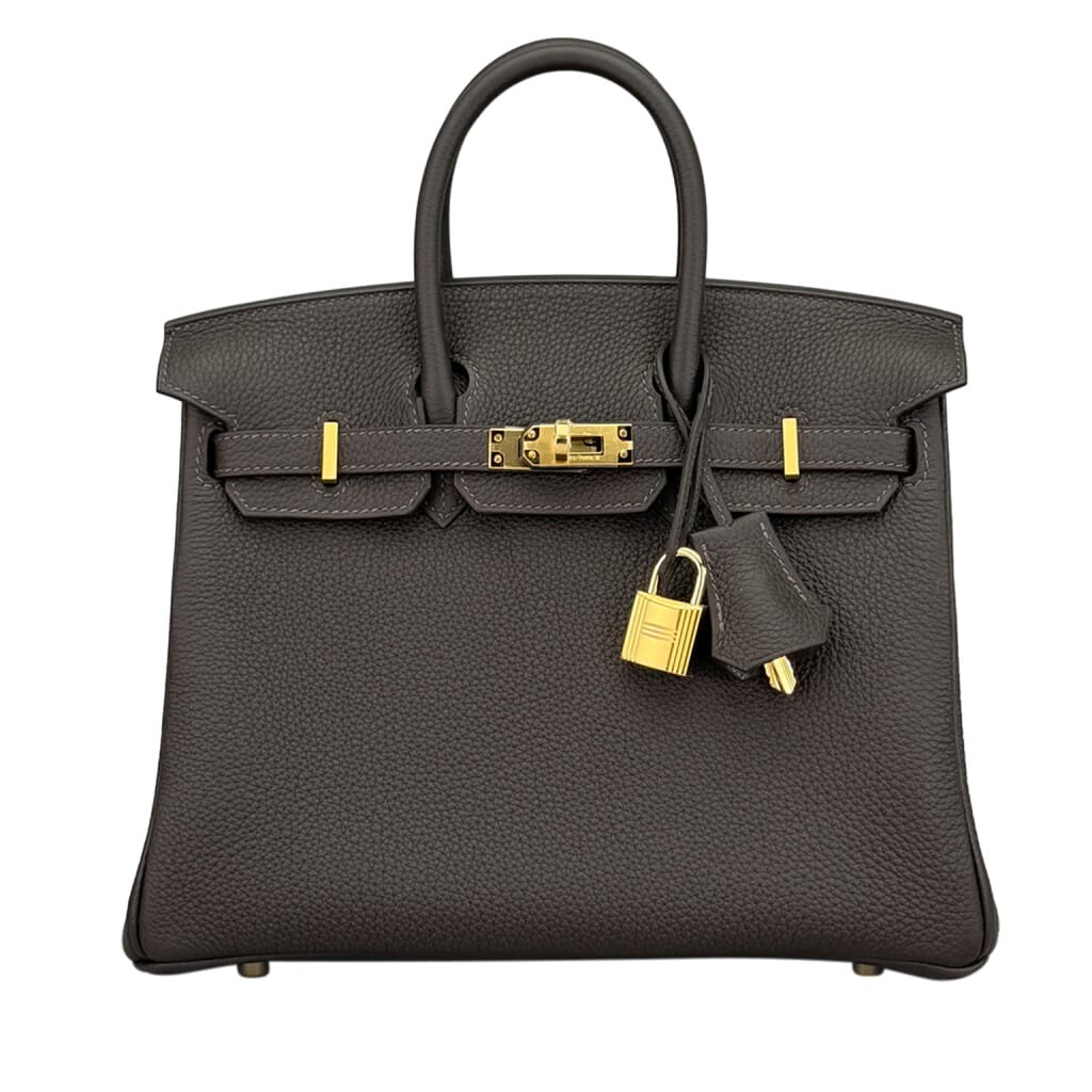 Bai Brun Togo Birkin 25 Gold Hardware, 2025
