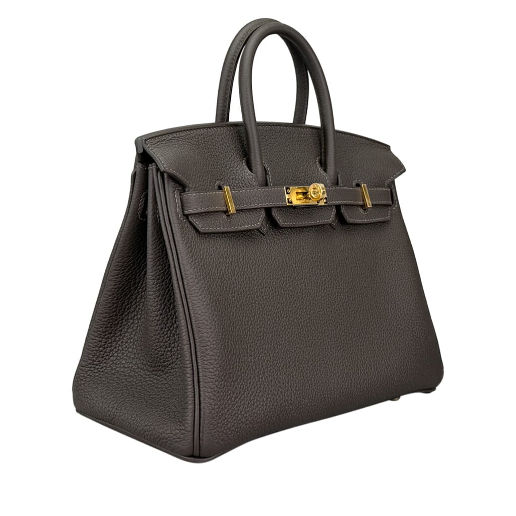 Bai Brun Togo Birkin 25 Gold Hardware, 2025