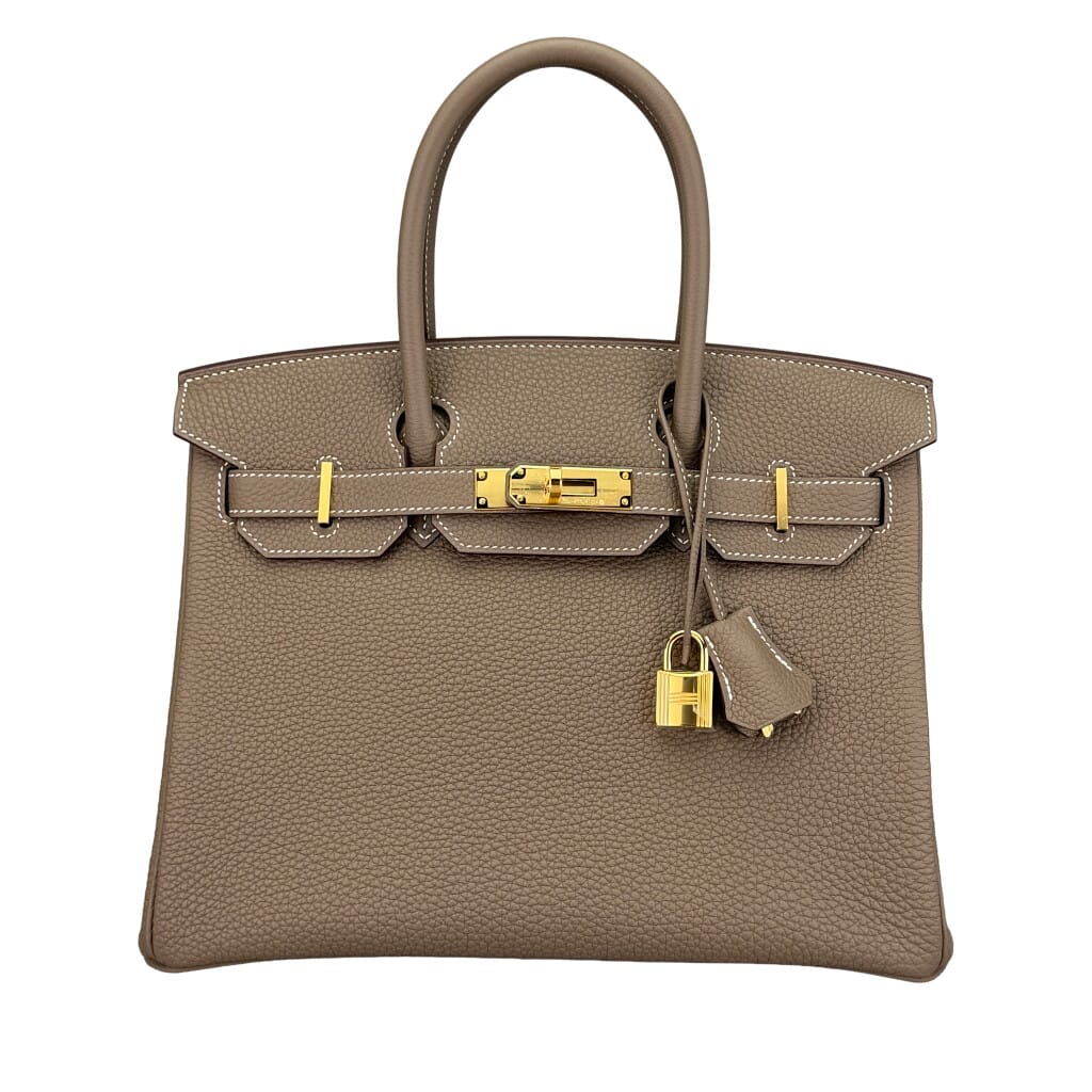 Etoupe Togo Birkin 30 Gold Hardware, 2025