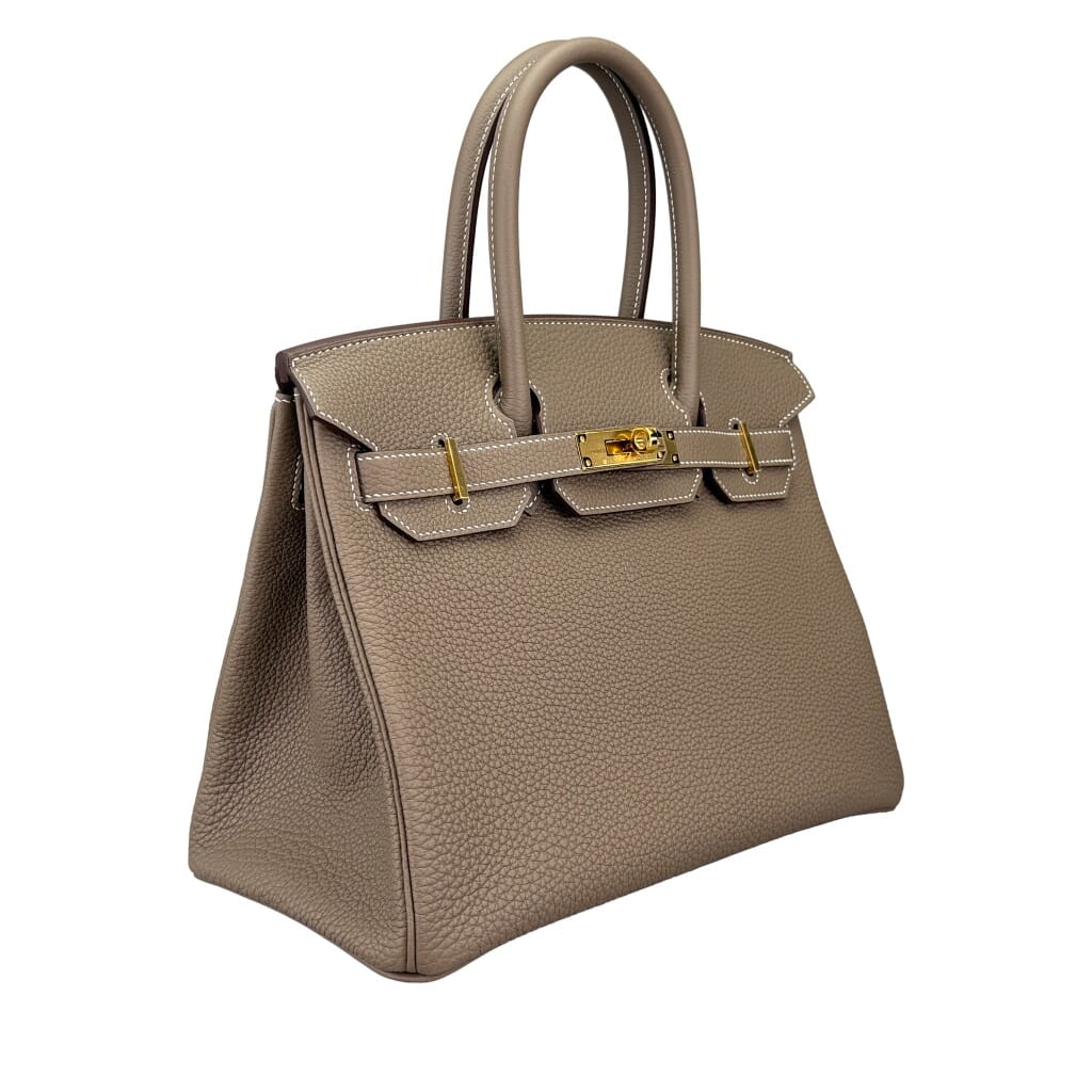 Etoupe Togo Birkin 30 Gold Hardware, 2025