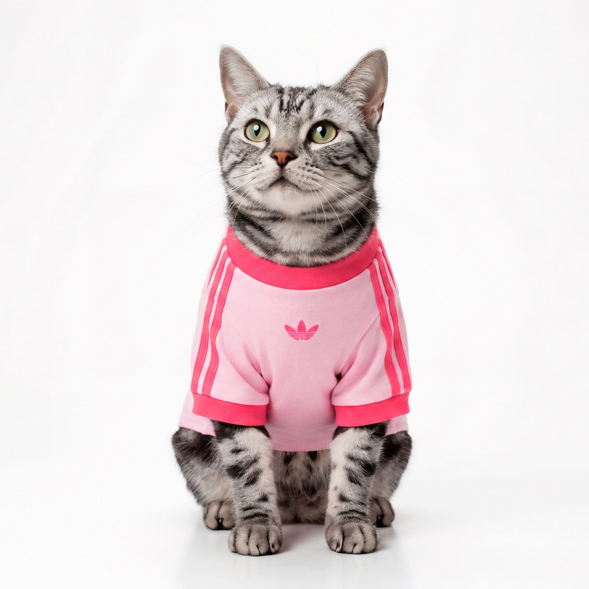 Adidas Pet Cali Tee Clear Pink / Real Pink