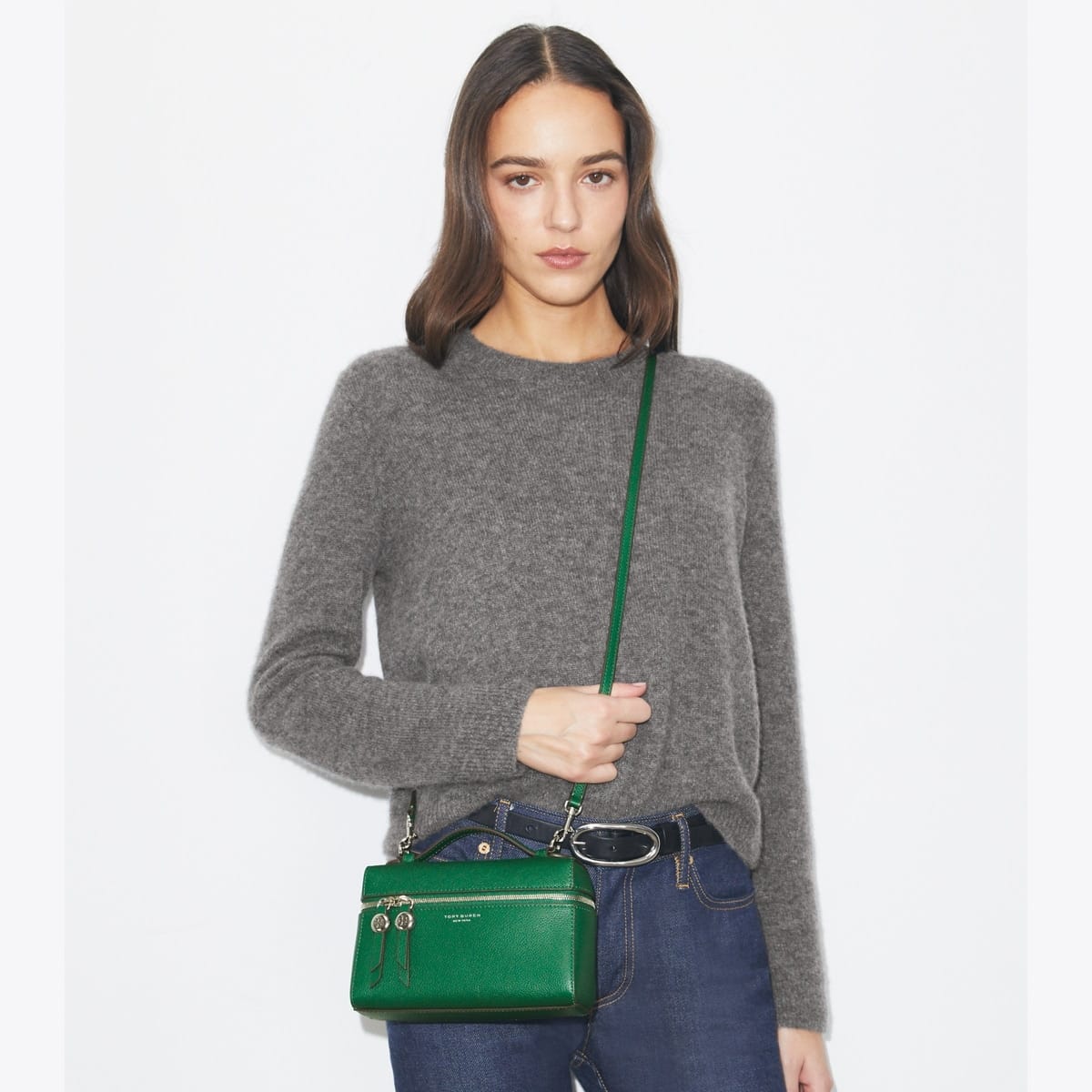Romy Slim Top Handle Bag