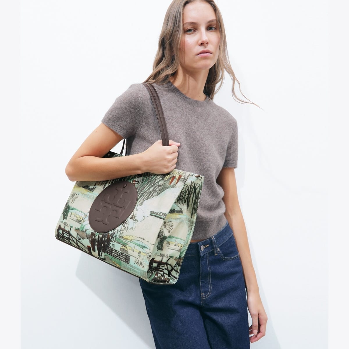 Ella Printed Tote