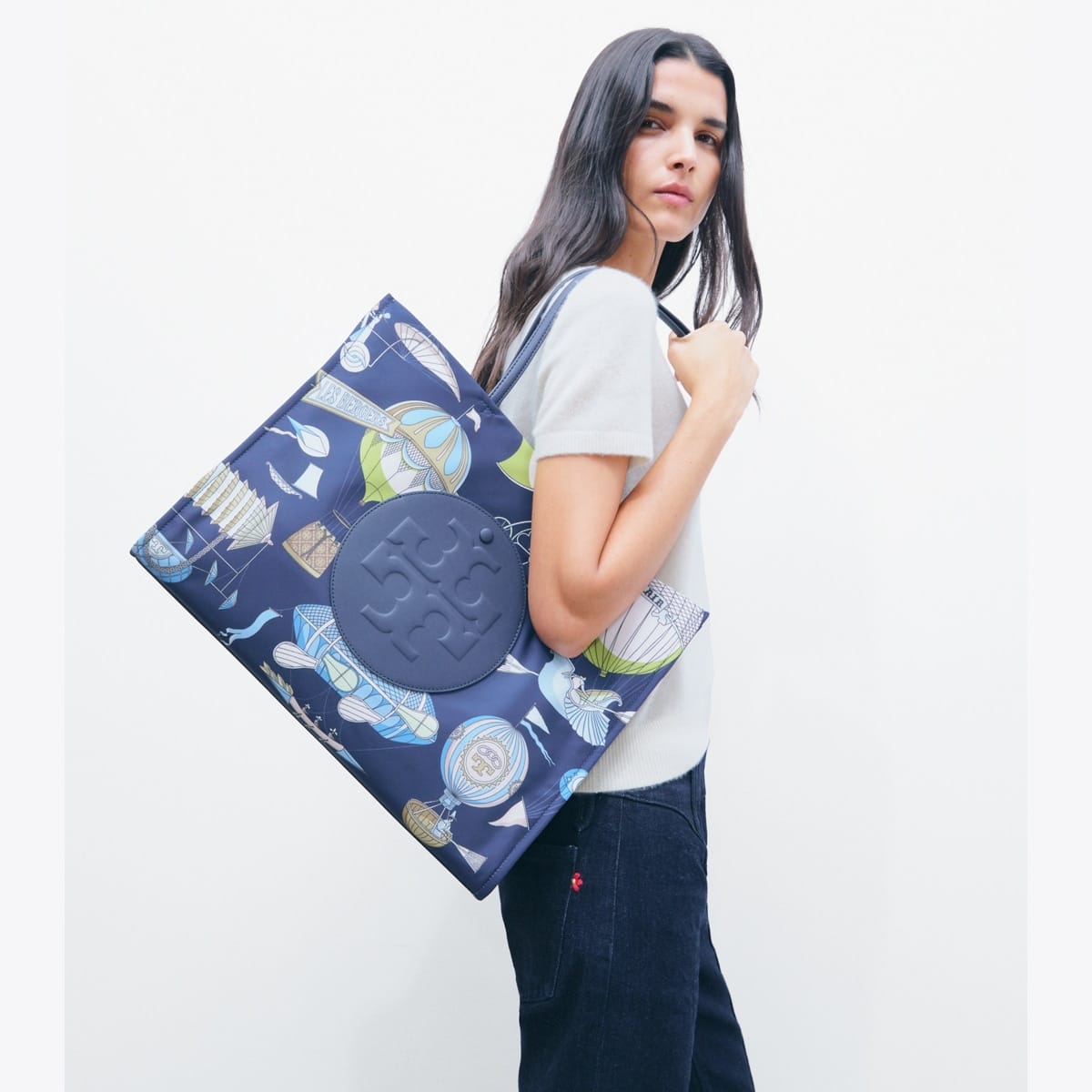 Ella Printed Tote