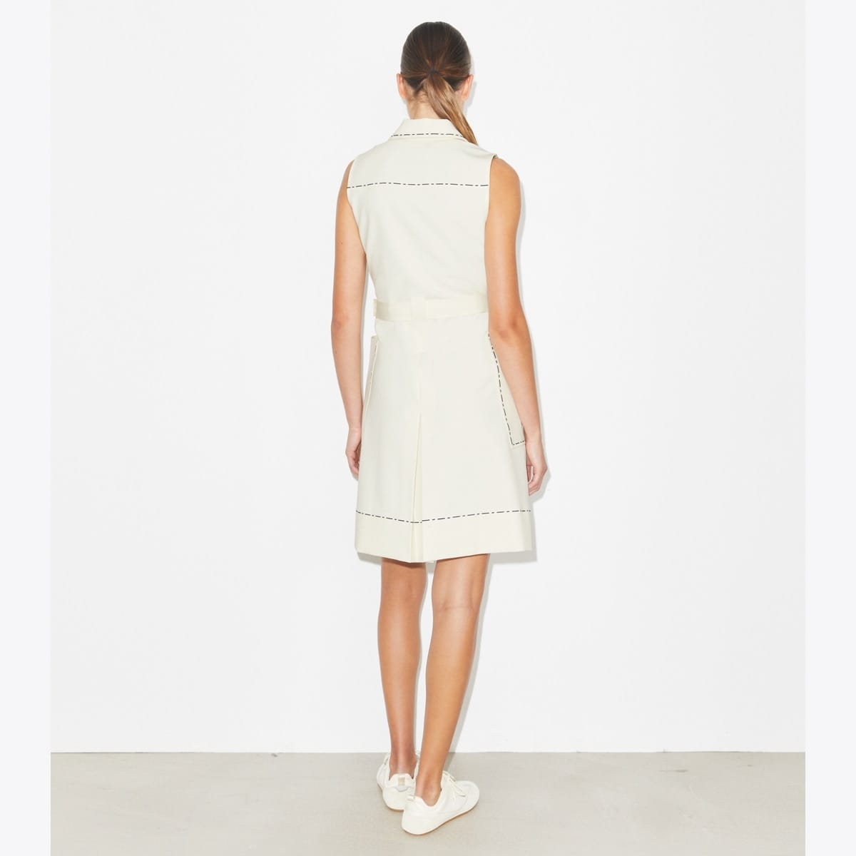 Pick Stitch Stretch Golf Dress