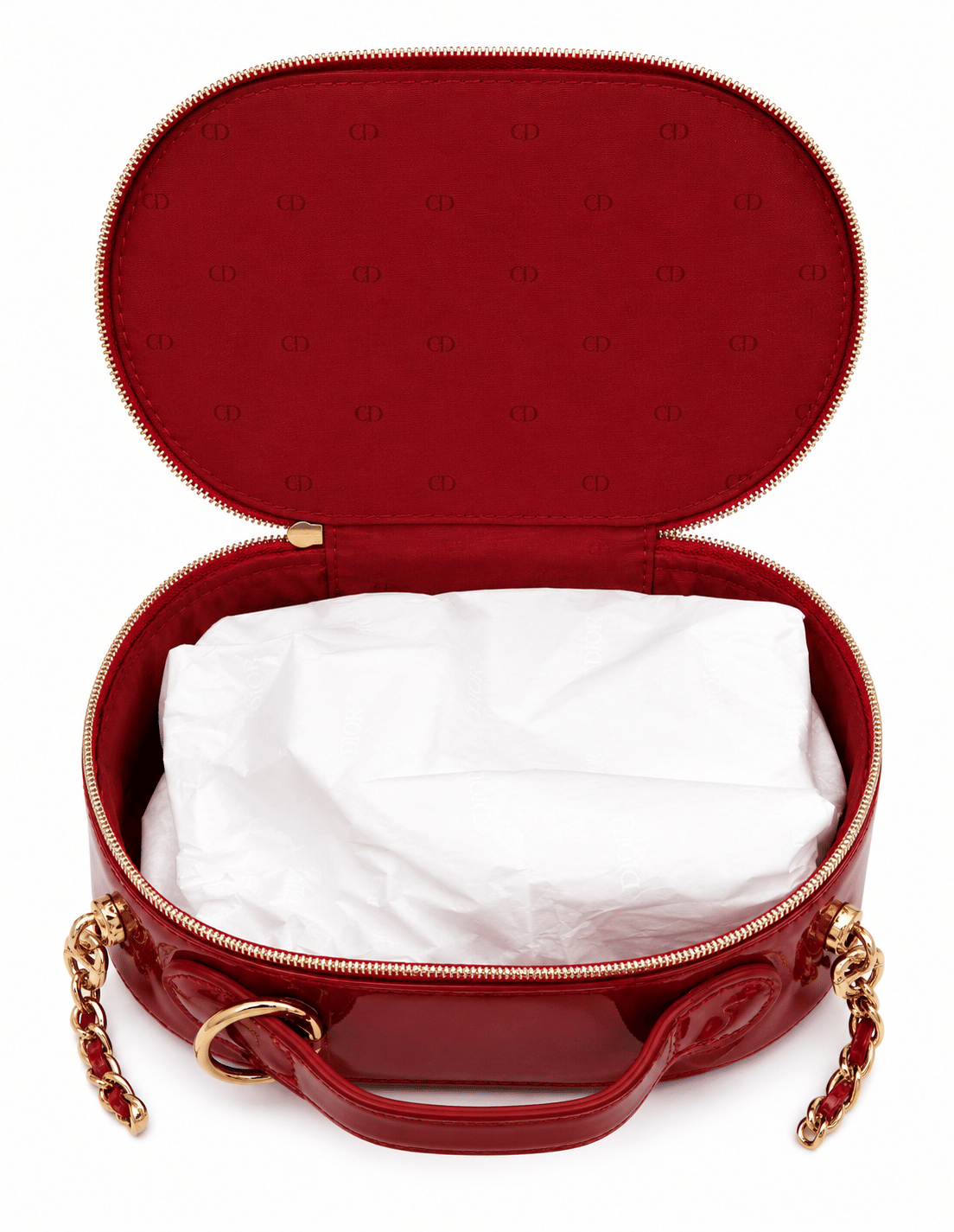NWOT Dior VIP Limited Edition Red Camera Bag Shoulder Bag Crossbody+Cherry Charm