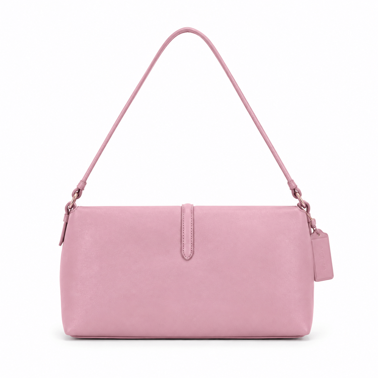 Coach Hamptons Clip Bag CP132 Bubblegum Pink Leather Archive Shoulder Purse