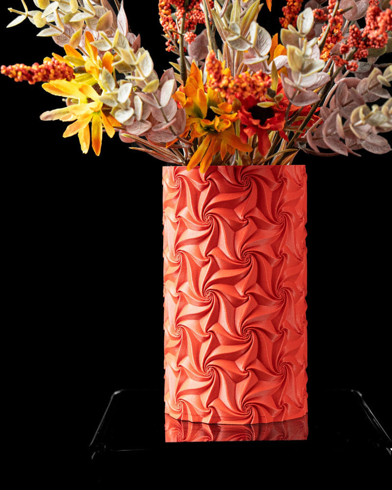Crumple Relief Vase