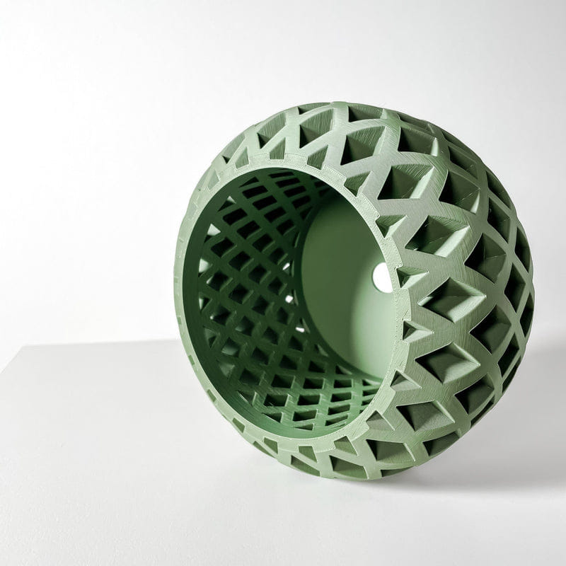 Diamond Drum Orchid Planter