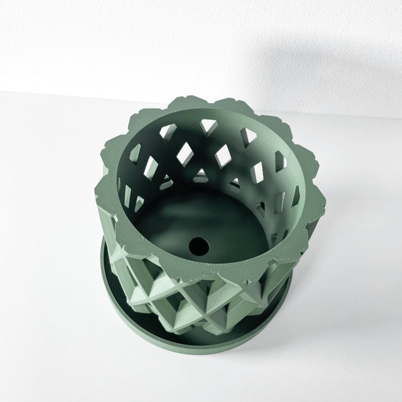 Diamond Lattice Orchid Planter
