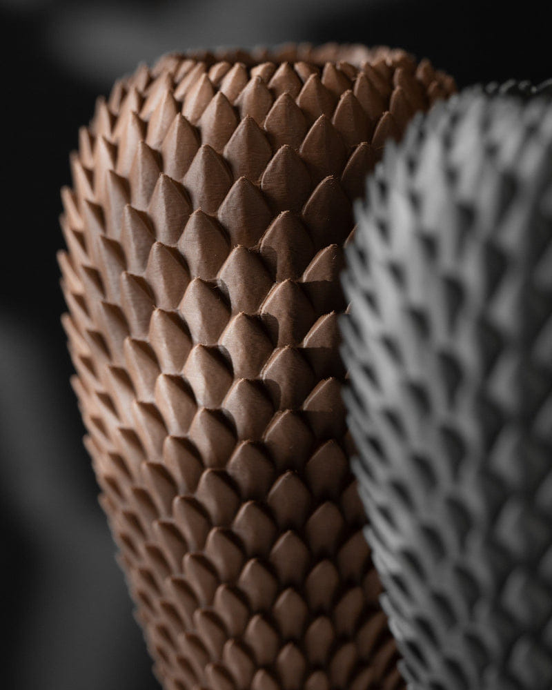 Dragon Scale Tall Vase
