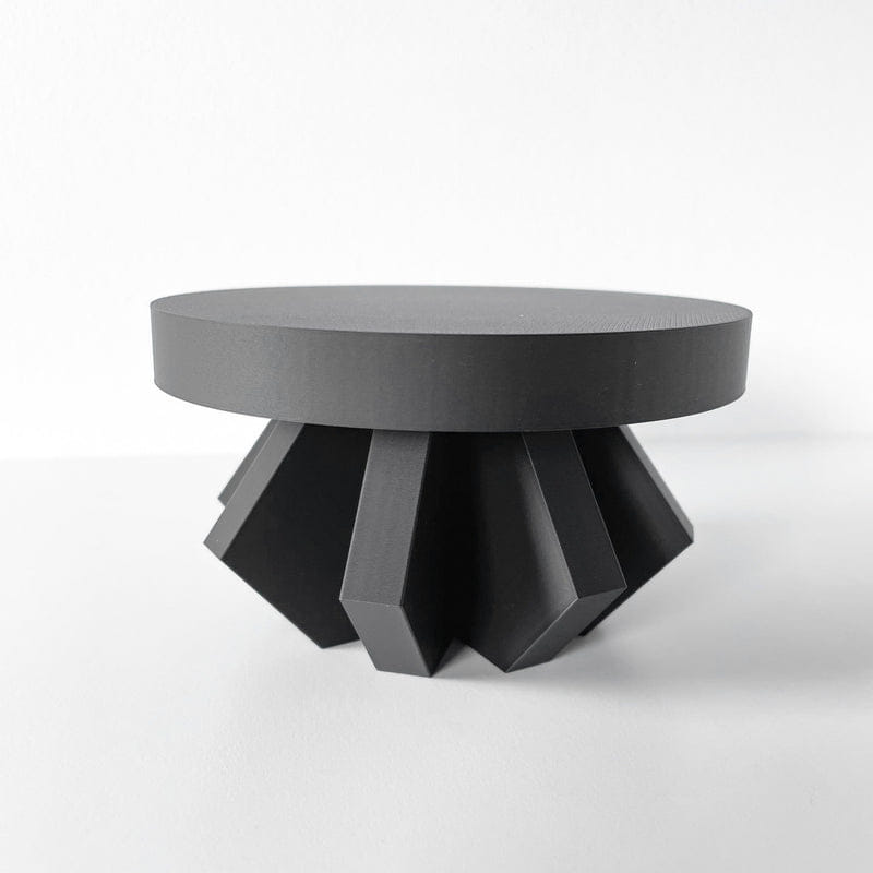 Faceted Plinth Plant Stand