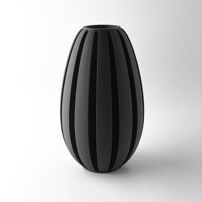 Fin Oval Vase