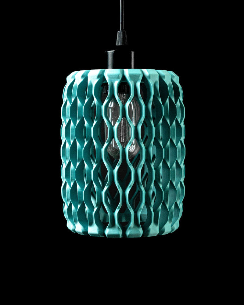 Oval Cell Pendant Light