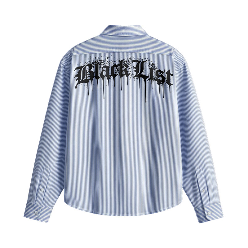 Blacklist Essential Blue Stripe Shirt
