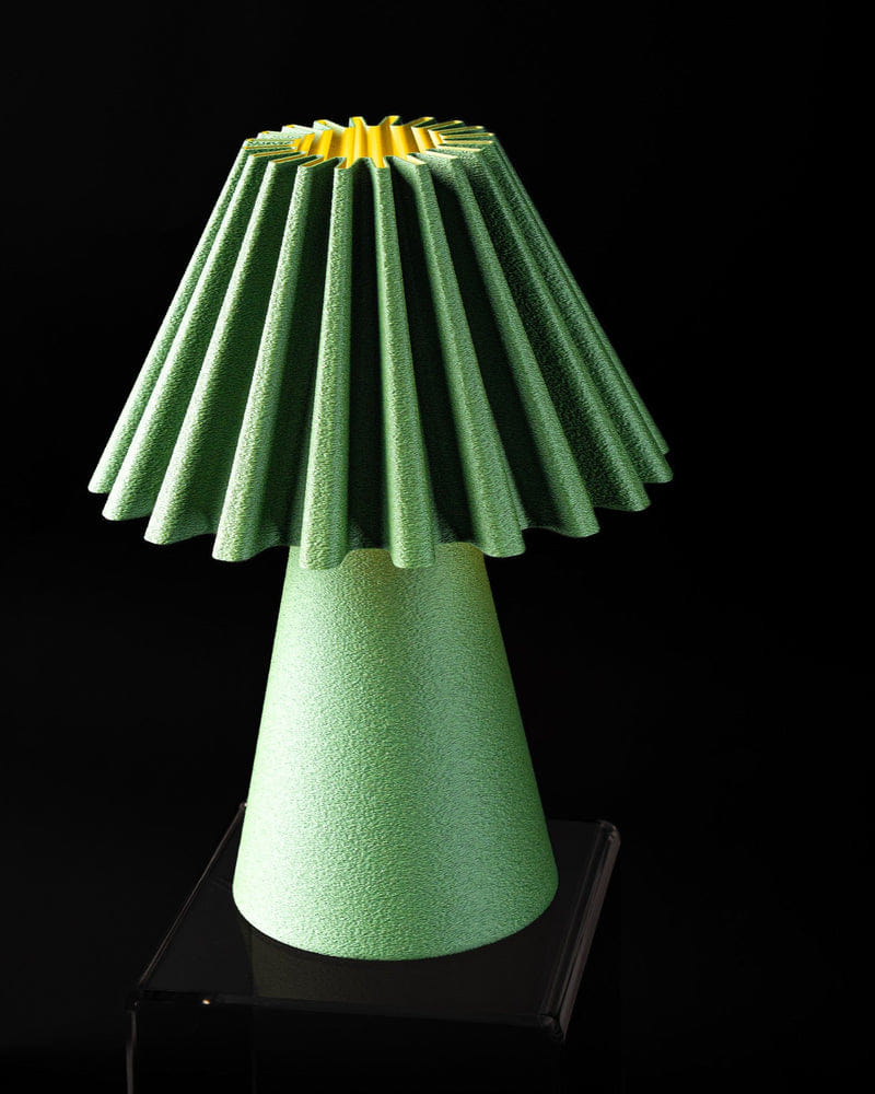 Pleat Mushroom Table Lamp