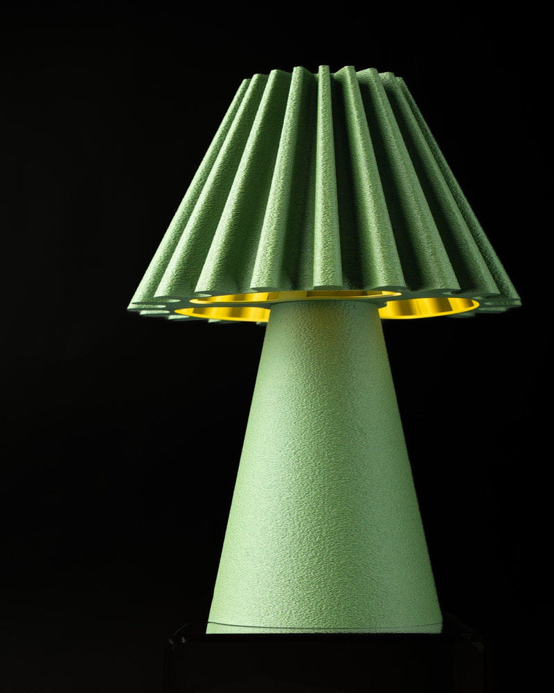 Pleat Mushroom Table Lamp