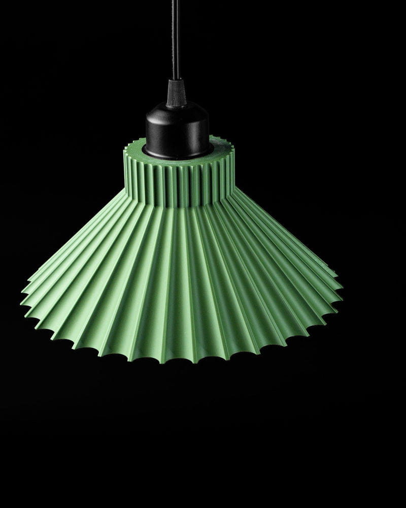 Pleat Skirt Pendant Light