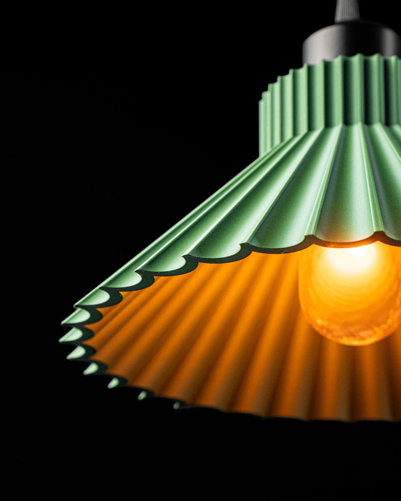 Pleat Skirt Pendant Light