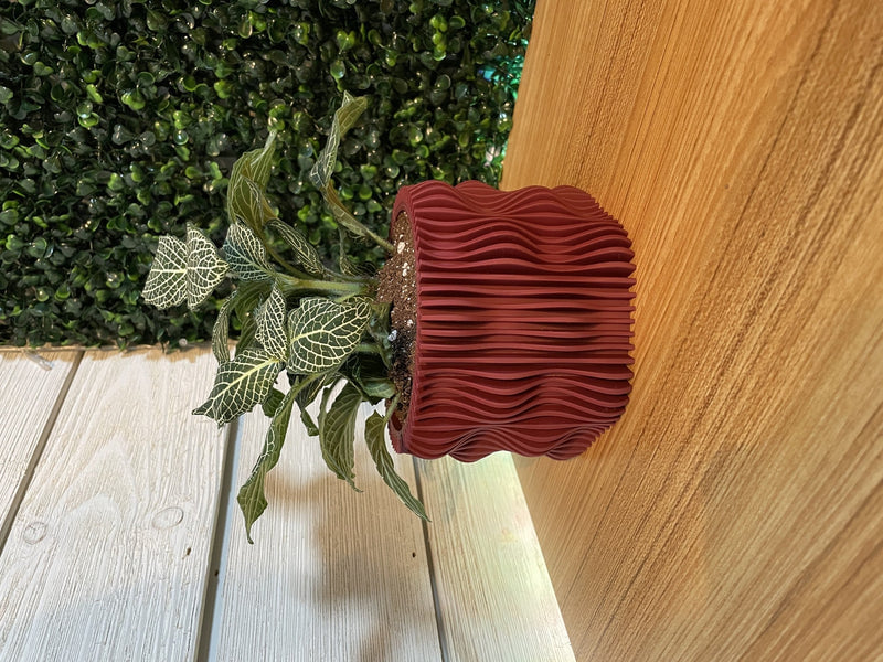 Pleat Wave Planter