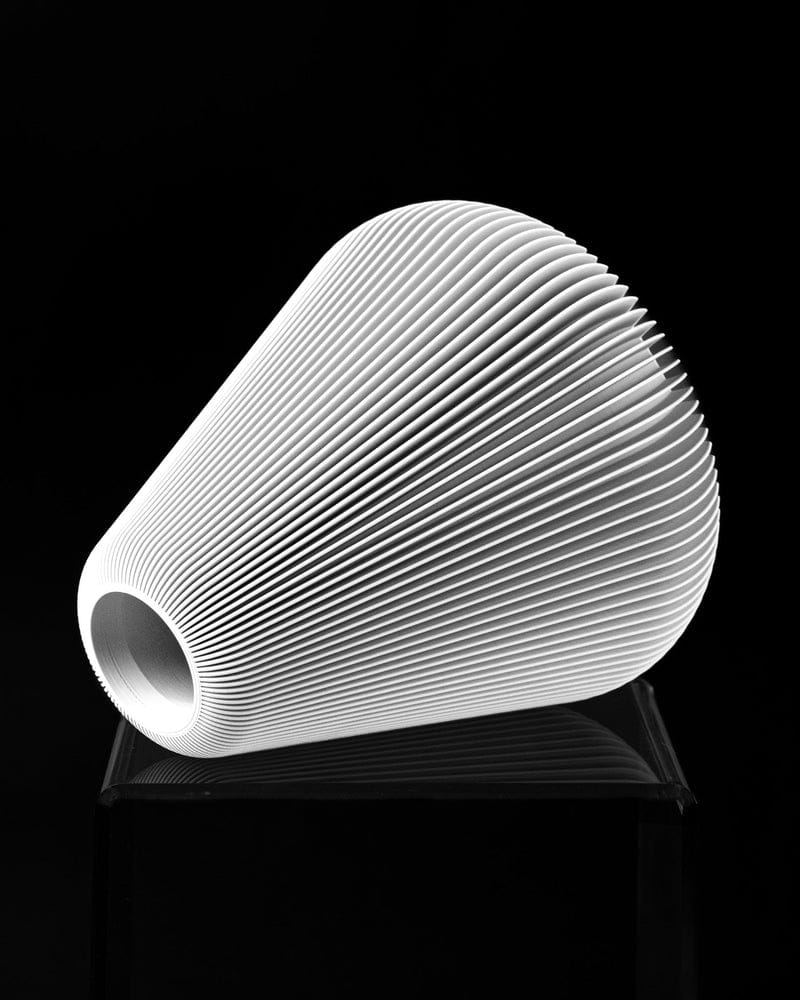 Pleated Cone Vase