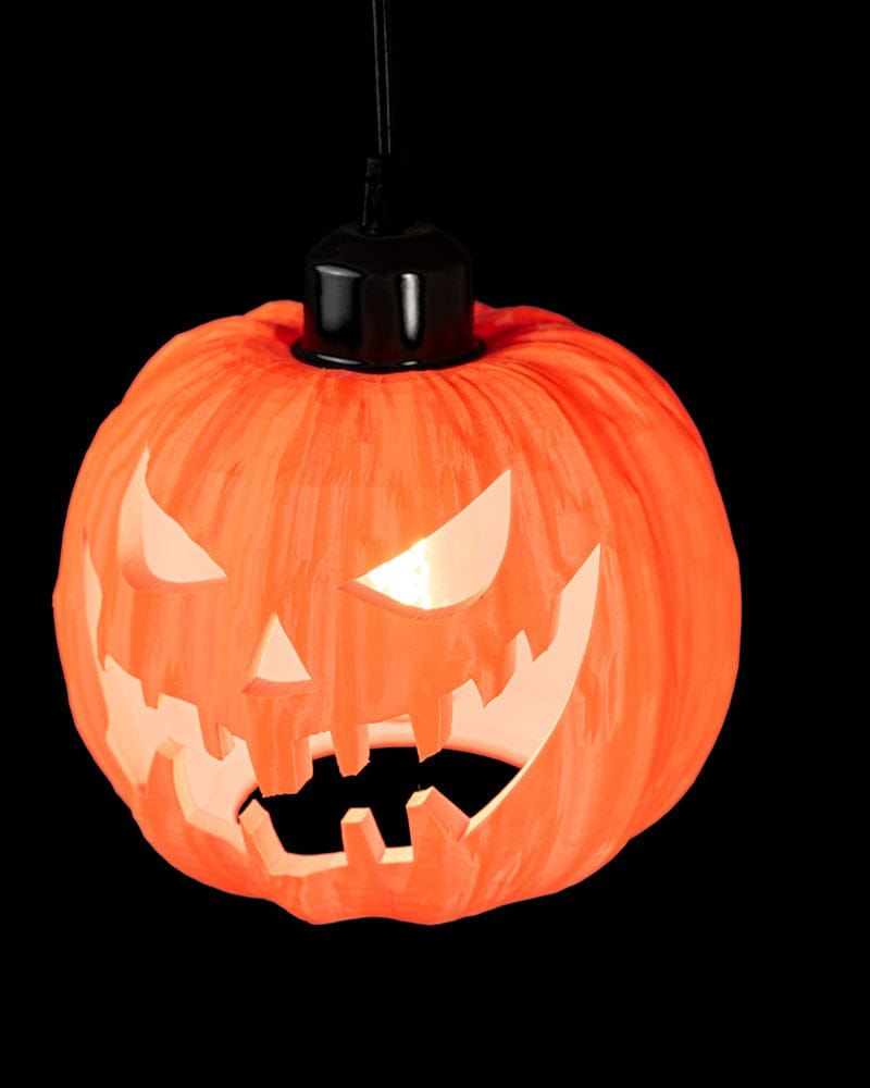 Pumpkin Lantern Pendant Light