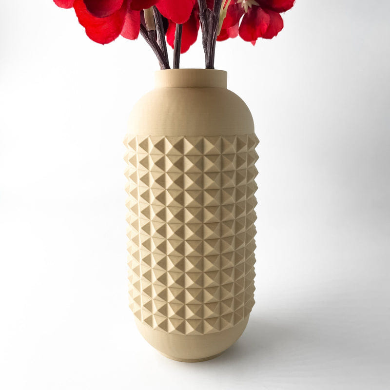 Pyramid Stud Vase