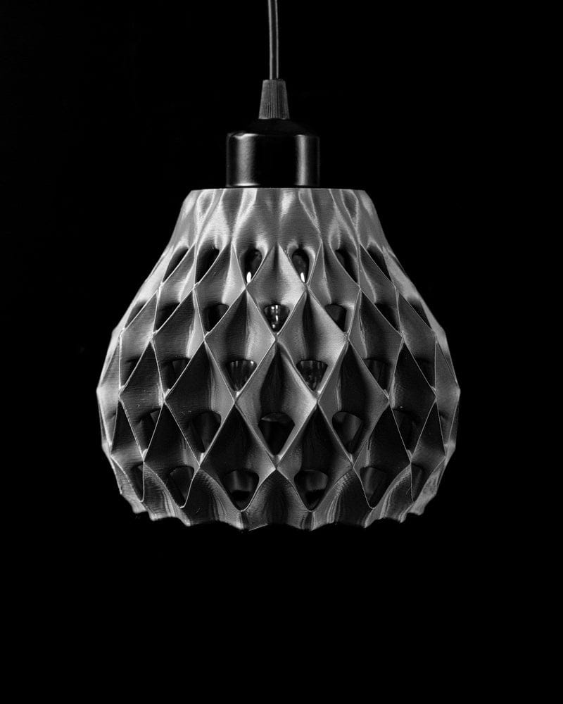Quilt Bell Pendant Light