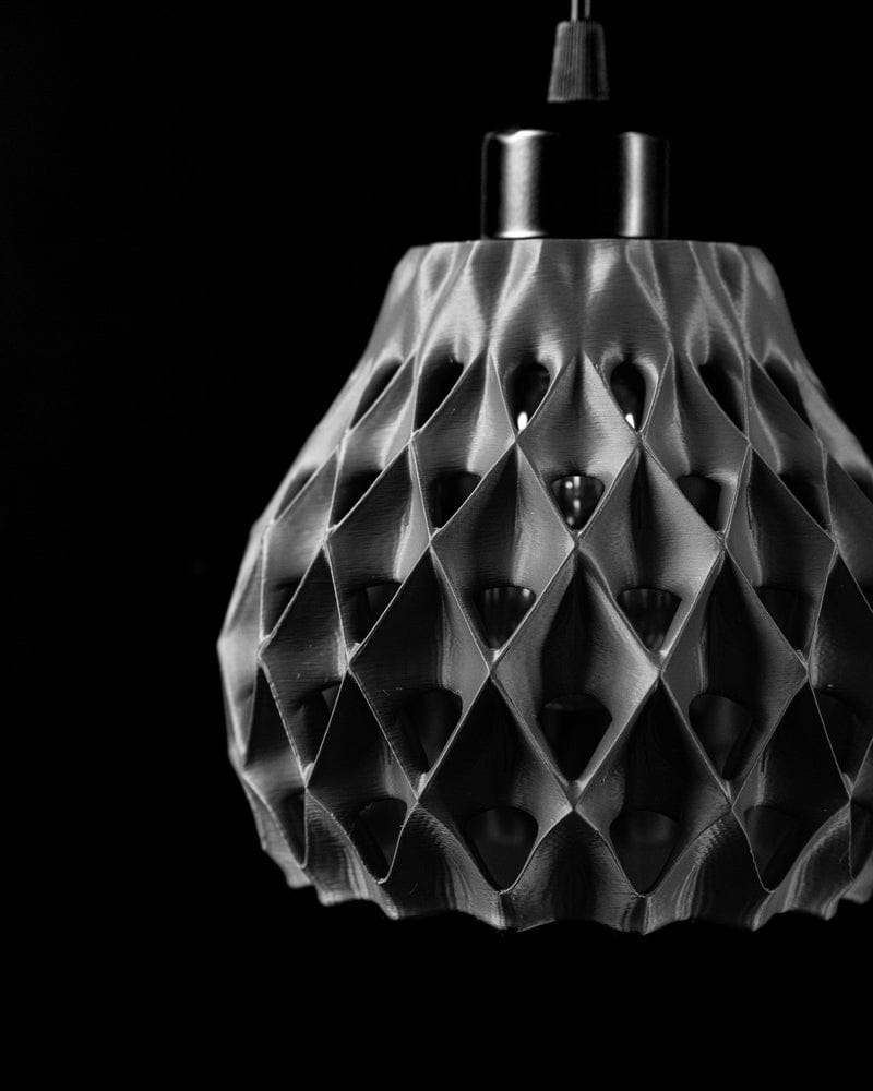 Quilt Bell Pendant Light