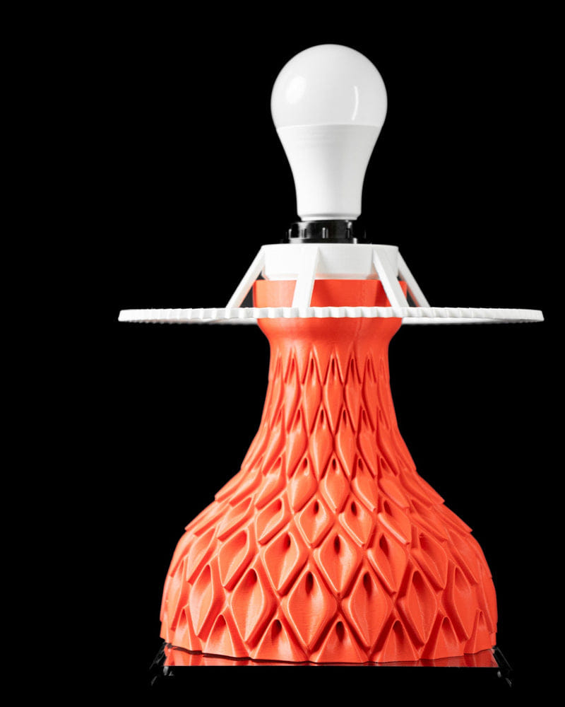 Quilt Cone Table Lamp