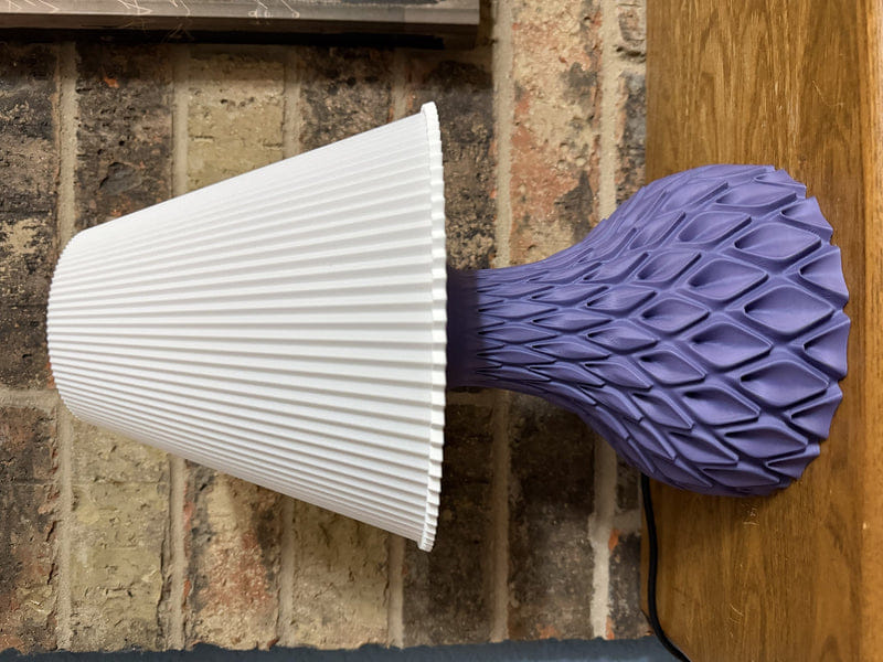 Quilt Cone Table Lamp