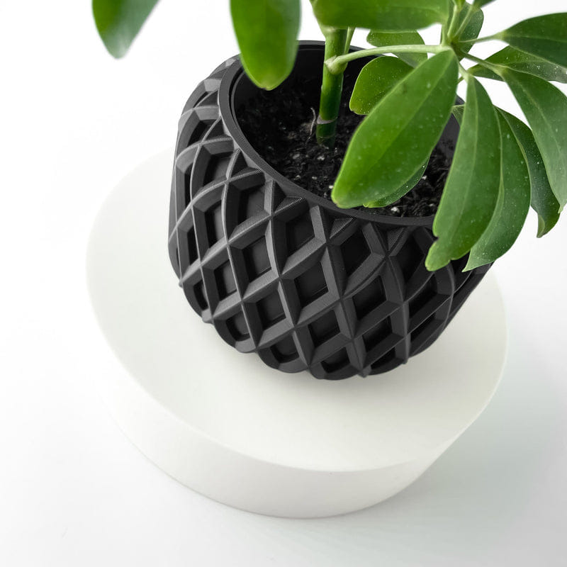Quilt Drum Orchid Planter