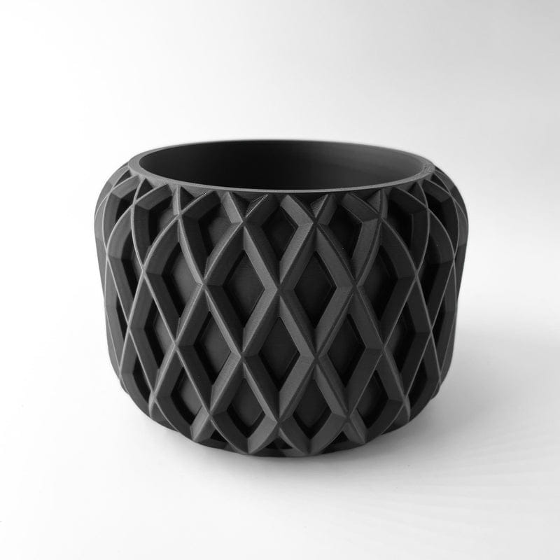Quilt Drum Orchid Planter