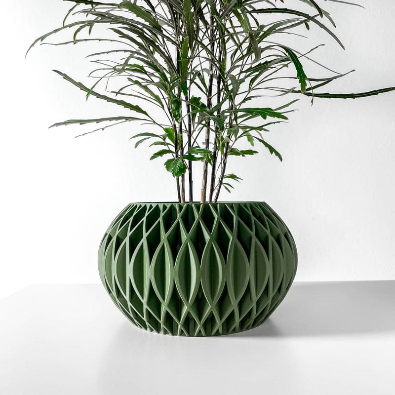 Quilt Globe Planter