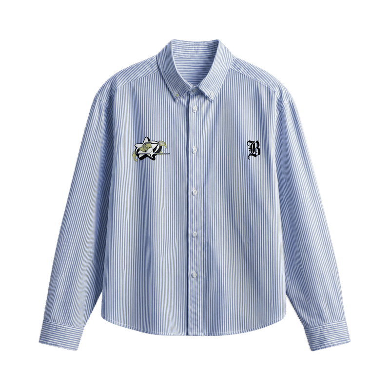 Blacklist No Flex Blue Stripe Shirt