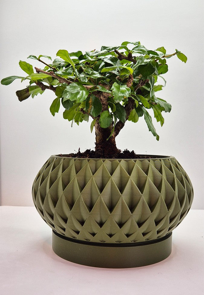 Quilted Basin Planter