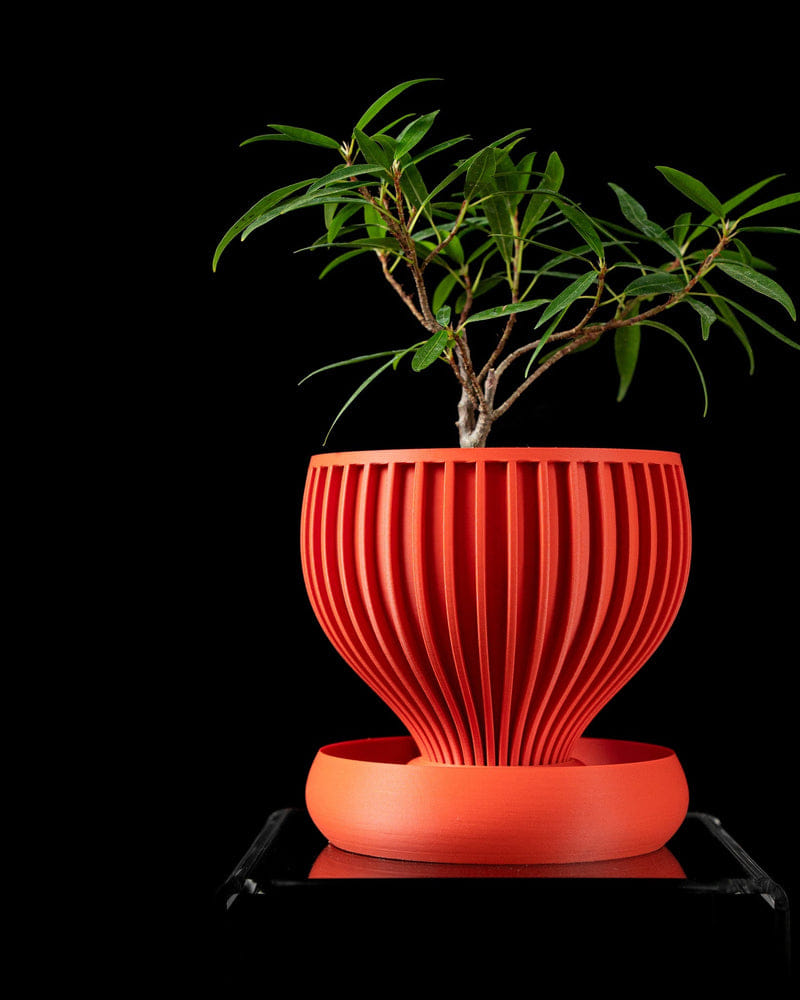 Radial Bowl Planter