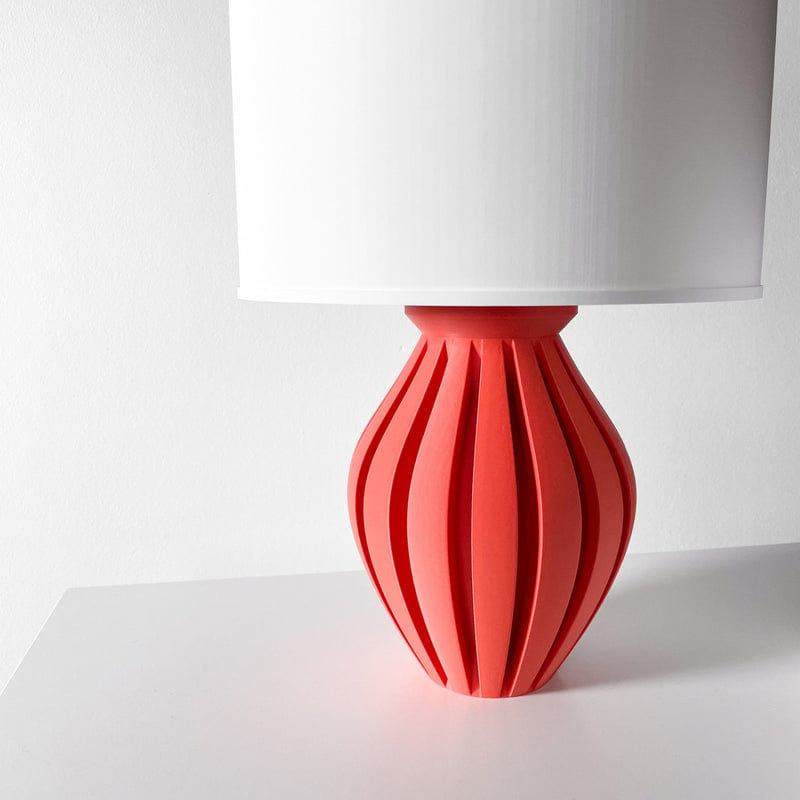 Radial Fin Table Lamp