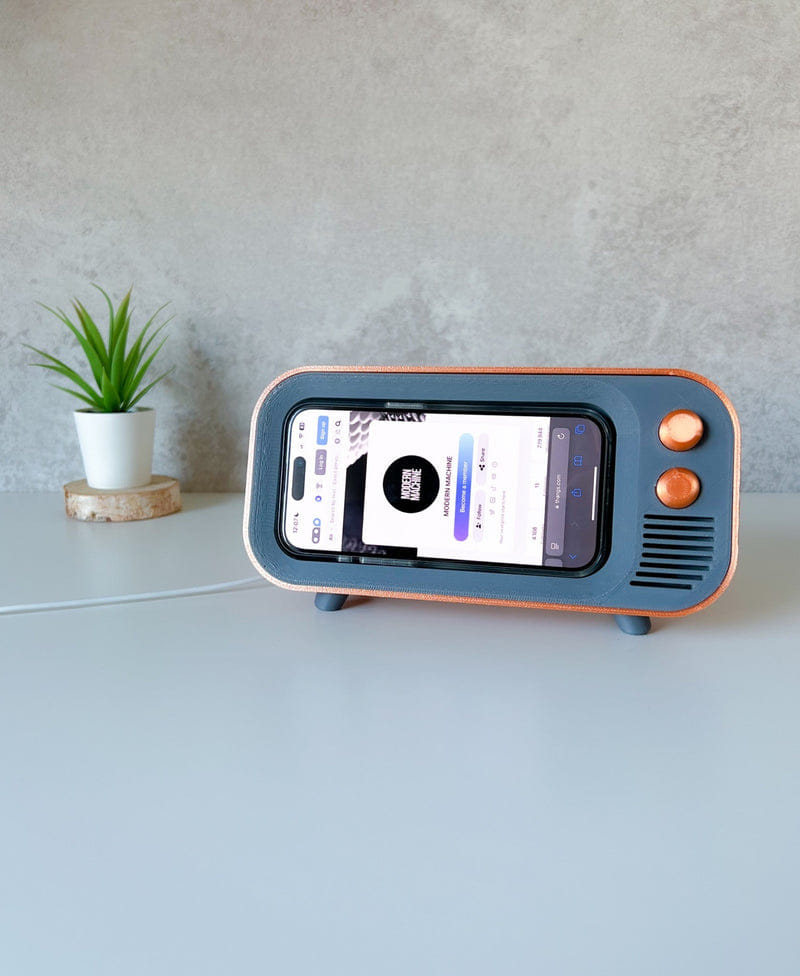 Retro TV Phone Dock