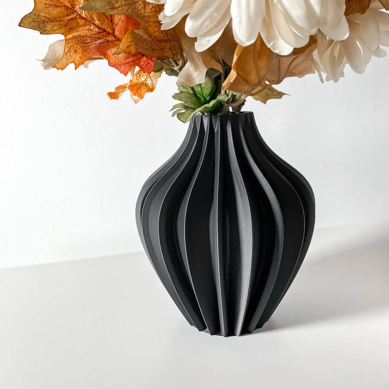 Rib Bulb Vase