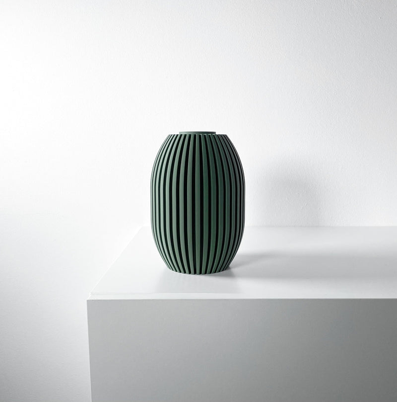 Rib Cylinder Vase