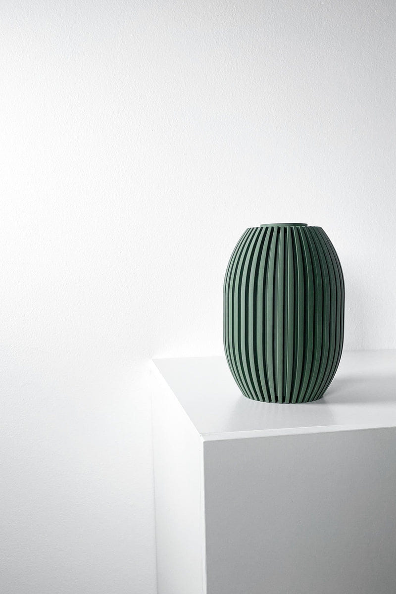Rib Cylinder Vase