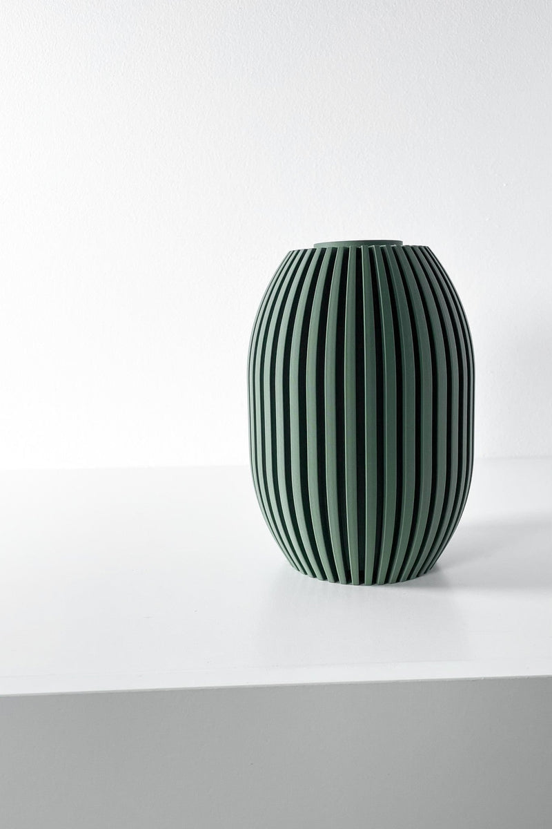 Rib Cylinder Vase
