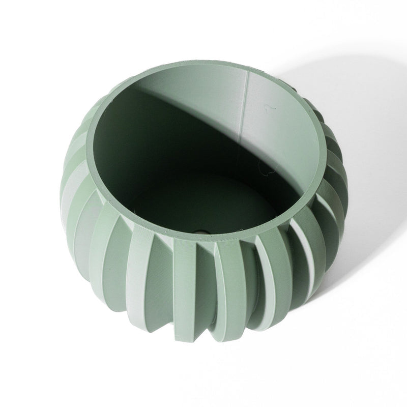 Rib Globe Planter