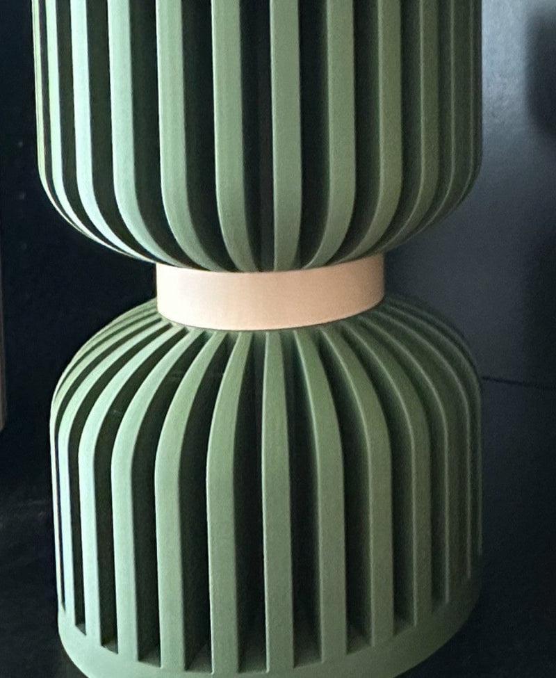 Rib Hourglass Vase