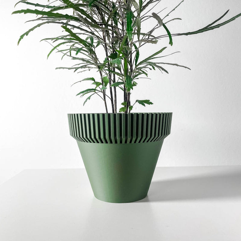 Rib Saucer Planter