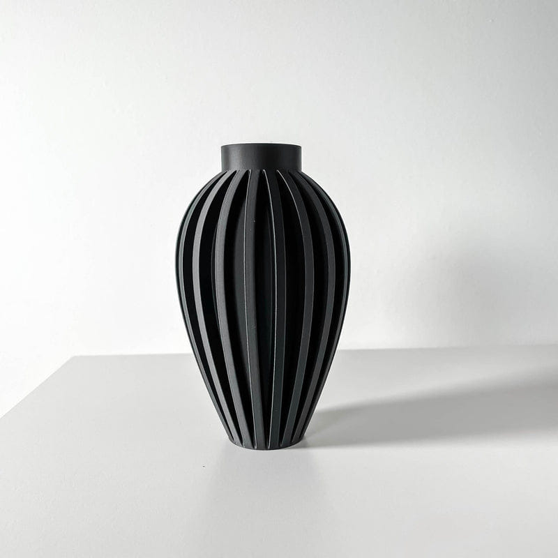 Rib Teardrop Vase