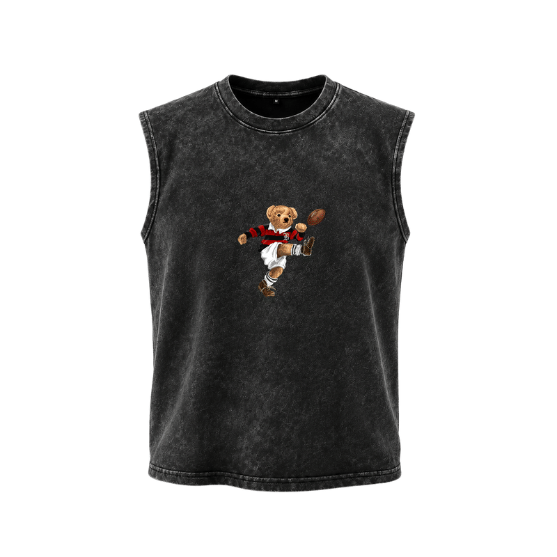 Blacklist Teddy Riot Tank Black