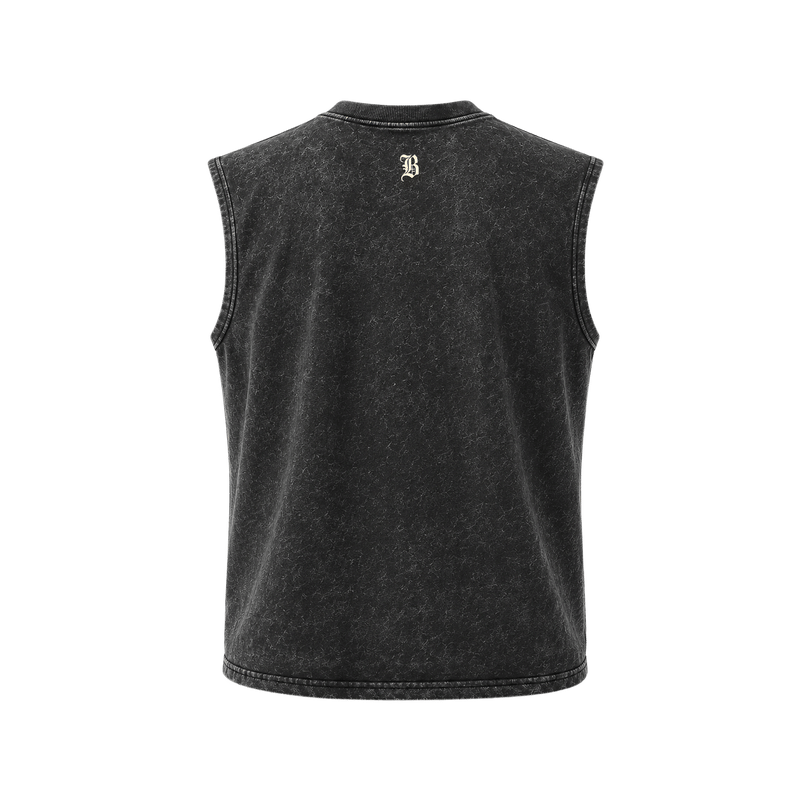 Blacklist Teddy Riot Tank Black