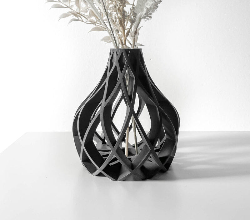 Ribbon Cage Vase